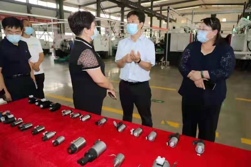 啊~不要插我安阳市市长高永一行莅临我公司参观调研